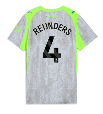 Manchester City Tijjani Reijnders #4 Terza Maglia Femmina 2025-26 Manica Corta